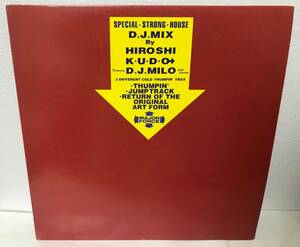 12inch ◆ HIROSHI + K.U.D.O. feat D.J.MILO ◆ D.J. MIX RETURN OF THE ORIGINAL ART FORM ◆ 藤原ヒロシ 工藤昌之 MAJOR FORCE