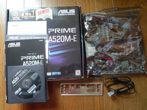 ★ASUS PRIME A520M-E(AM4ソケット) M-ATX マザーボード動作品★