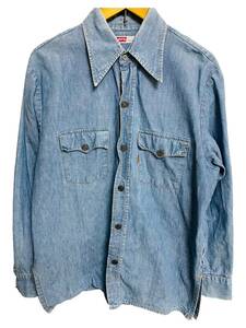 ビンテージ 70s 70年代 levi's リーバイス bigE ビッグE デニム シャツジャケット カバーオール サドルジャケット usa製 3rd 2nd 1st