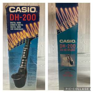 [3-19] CASIO DIGITAL HORN DH-200 カシオ デジタルホーン 電子サックス 電子楽器 