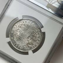 ◆1円〜 1840(B＆C) 英領インド 1ルピー 銀貨 NGC AU55 ヴィクトリア女王 ワイオン　アンティークコイン 貨幣 硬貨 金貨 世界 (管理C29)_画像9