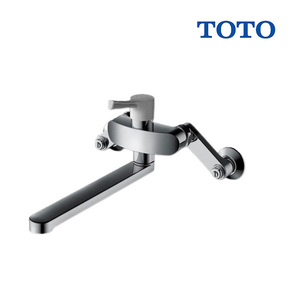 [在庫あり] TOTO キッチン用水栓金具 TKS05312J GGシリーズ 壁付シングル混合水栓 一般地・寒冷地共用 ☆2