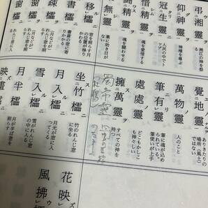 韻別詩礎集成 服部承風 書芸界 1992年初版 漢詩 ビニールカバー付の画像7