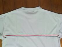 ☆微難有/美品★スリクソン★SRIXON★ドライTシャツ　半袖Tシャツ L 白　紺赤_画像8