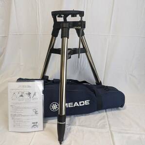 MEADE/ミードETX-90-105-125 ETX 純正三脚-赤道儀、経緯台-使用可【取扱説明書付】天体望遠鏡の画像3