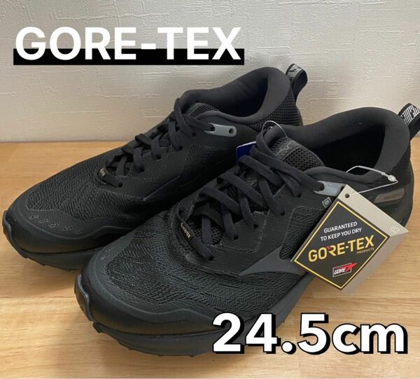 新品 ミズノ ゴアテックス 24.5cm 防水 撥水 GORE-TEX