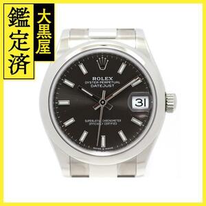 2022年11月正規品　ROLEX ロレックス　レディース オートマチック　デイトジャスト31 278240　ダークグレーバー文字盤 SS 【472】