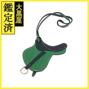 HERMES Hermes padok* cell charm green blue [471]I