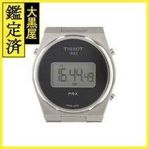 TISSOT ティソ 腕時計 PRX ピーアールエックス T137.463.11.050.00 ブラック文字盤 ステンレススチール クォーツ【472】_画像1