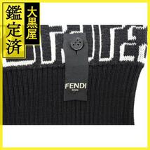 FENDI　フェンディ　衣類　ズッカ　セーター　メンズ48　ブラック／ホワイト　ウール/ナイロン　2143000681966　【200】_画像8