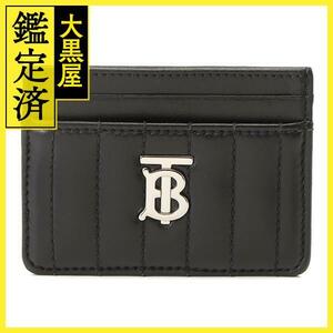 BURBERRY　バーバリー　ローラ カードケース　80648261　ブラック ラムスキン/カーフ　2143200525855【207】