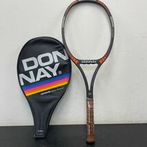 錬C☆305 長期保管品 DONNAY テニスラケット BORGPRO25S ドネー ボルグプロ25S _画像1