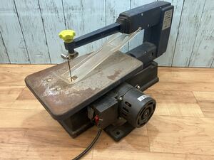 ●d◇ 139 EARTH MAN アースマン SCROLL SAW 電動卓上糸鋸盤 320mm SS-110 電動工具 中古品 動作品