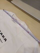 錬R+★364 新品 オガサカ OGASAKA Tシャツ 白 ホワイト 半袖 半袖Tシャツ レディス Mサイズ 身幅51cm 肩幅45cm 袖丈19cm 着丈68cm_画像8