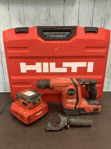 錬d◇ 146 HILTI ヒルティ TE6-A22 充電式ロータリーハンマードリル バッテリ2個付属 動作確認済み 電動工具 中古品