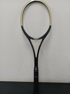 錬C★449 長期保管品 KAWASAKI カワサキ AMBITIOUS B4 H-No.143 テニスラケット ヴィンテージ 希少 フレームのみ 