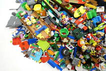 7109T/LEGO レゴ ブロック 大量 スーパーマリオ シティ 大きな船 ベース クレーン車他 重量 18ｋｇ以上_画像7