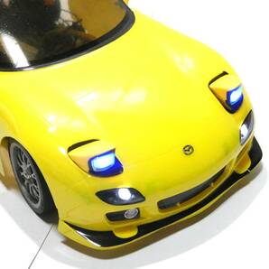 7132T/TAMIYA/タミヤ 1/10 RC MAZDA マツダ RX-7 TT-01D シャーシ XBシリーズ ドリフトスペック/ラジコンの画像4