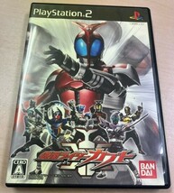 playstation２　プレイステーション２　プレステ２　ソフト　仮面ライダーカブト　取説有　箱有　ディスク未検品_画像1