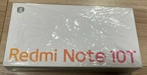 (美品)　Redmi Note 10T　5G SoftBank ソフトバンク 4GB RAM 64GB ROM XMSAC2 ナイトタイムブルー スマホ　箱付　初期化済_画像8