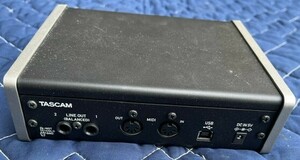 動作未確認品　本体のみ　タスカム TASCAM US-2x2 USBオーディオ MIDIインターフェース