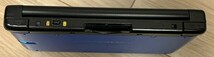 任天堂　Nintendo　ニンテンドー3DS LL ブルー×ブラック　マリオカバー付　動作確認済　初期化済　タッチペン無　アダプタ無　中古品_画像8
