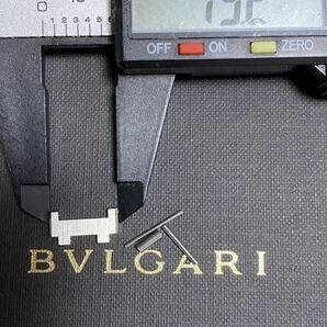 新品未使用 正規品 BVLGARI ブルガリ BB30SS BB33SS メンズ腕時計 ベルト パーツ  コマ 駒  1.5cm 15mm②の画像2