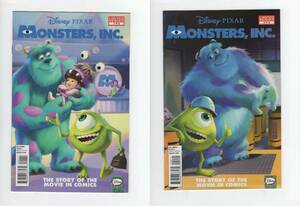 モンスターズインク　全2巻（アメコミ ディズニー ピクサー monsters inc マイク・ワゾウスキ　サリー）