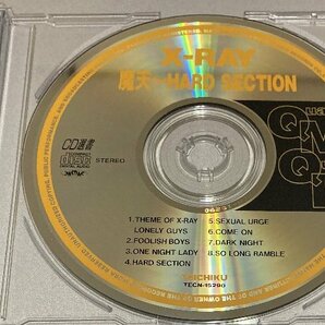 CD☆X-RAY/エックスレイ/魔天～HARD SECTION 1994年 テイチクCD選書 9曲 TECN-15290 Heavy Metalの画像2