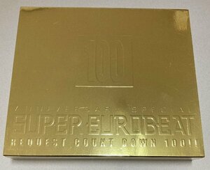 3CD☆SUPER EUROBEAT vol.100　スーパー ユーロビート 初回限定金スリーブ仕様 