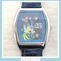 【未使用】東京ディズニーリゾート 25周年 ティンカーベル 腕時計 ケース付き TDR【N4【S1_画像4