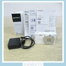 SONY ソニー Cyber-shot サイバーショット DSC-WX350 ホワイト デジタルスチルカメラ コンパクトデジタルカメラ ジャンク【U3【S1_画像1