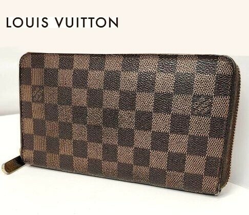 LOUIS VUITON ルイヴィトン ダミエ ジッピー オーガナイザー 長財布 N60003 【送料無料】