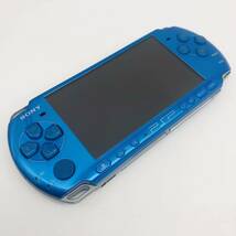 SONY PSP 3000 本体 バイブラントブルー 本体のみ◆動作確認済 現状品 ソニー PlayStation Portable_画像1