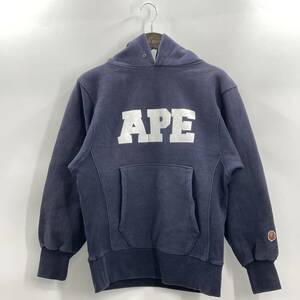 A BATHING APE アベイシングエイプ　パーカー　Mサイズ　ロゴ