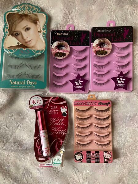 新品 ダイヤモンドラッシュ つけまつげ アイラッシュフィクサー まとめ売りセット