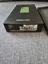 【極美品】Samsung Galaxy S23+ plus 512GB グリーン 台湾版 SIMフリー SM-S9160_画像3