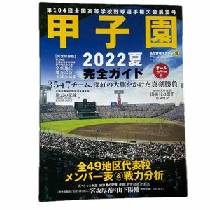 高校野球マガジンvol.20 2022甲子園展望号 2022年8月号 【週刊ベースボール増刊】