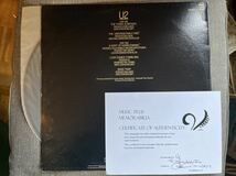 U2 直筆サイン入り　12インチ・シングル・レコード_画像2