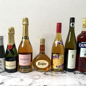 【未開栓】酒まとめ売り 7本セット リキュール/シャンパン/ワイン等の画像1