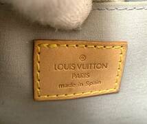 LOUIS VUITTON/ルイヴィトン メープルドライブ モノグラム ヴェルニ ハンドバッグ エナメル クリームベージュ_画像8