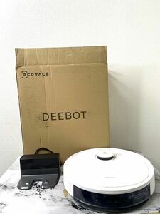 DEEBOT N8 Pro ロボット掃除機 DLN11-11 ホワイト 現状品