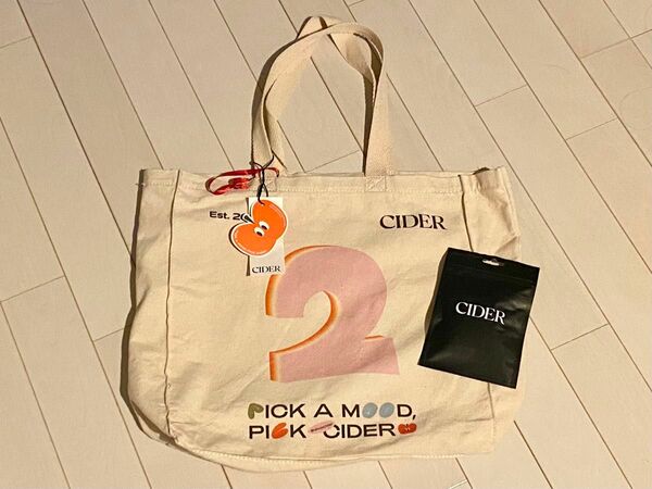 CIDER トートバッグ & ブレスレット