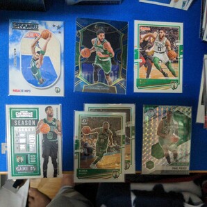 NBA paniniほか ボストン・セルティックス Boston Celtics ジャージ 直筆サイン パラレル インサートほか 20枚以上の画像3