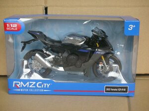 1／12童友社 ダイキャストモーターサイクル 2022 Yamaha YZF-R1 ブラック (塗装済み完成品)ミニカー