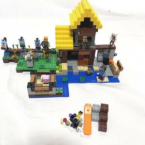 送料無料！廃盤品　正規品　レゴ LEGO Minecraft マイクラ マインクラフト 畑のコテージ　21144
