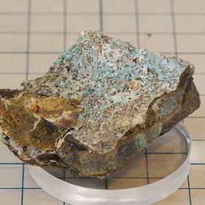 国産鉱物　鉱物標本　水亜鉛銅鉱　