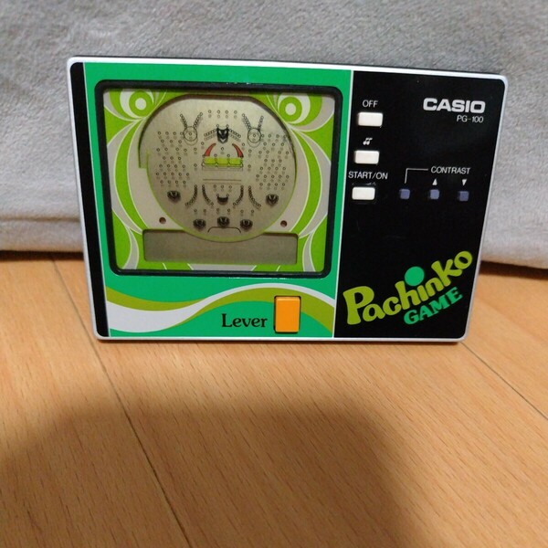 送料無料 ジャンク LSIゲーム CASIO パチンコ PG-100 ゲームウォッチ LCD 携帯ゲーム カシオ Pachinko レトロ