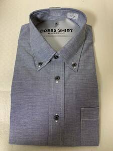 未使用 SEVEN i DRESS SHIRT セブンアイ ドレスシャツ 超 形態安定シャツ すっきりシルエット/えり回り41-ゆき82/長袖/保管品/梱包材経年