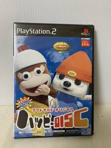 未開封 PS2 マクドナルド オリジナル ハッピーDISC ハッピーディスク/非売品キャンペーンソフト/プレステ2/PlayStation2/梱包材経年